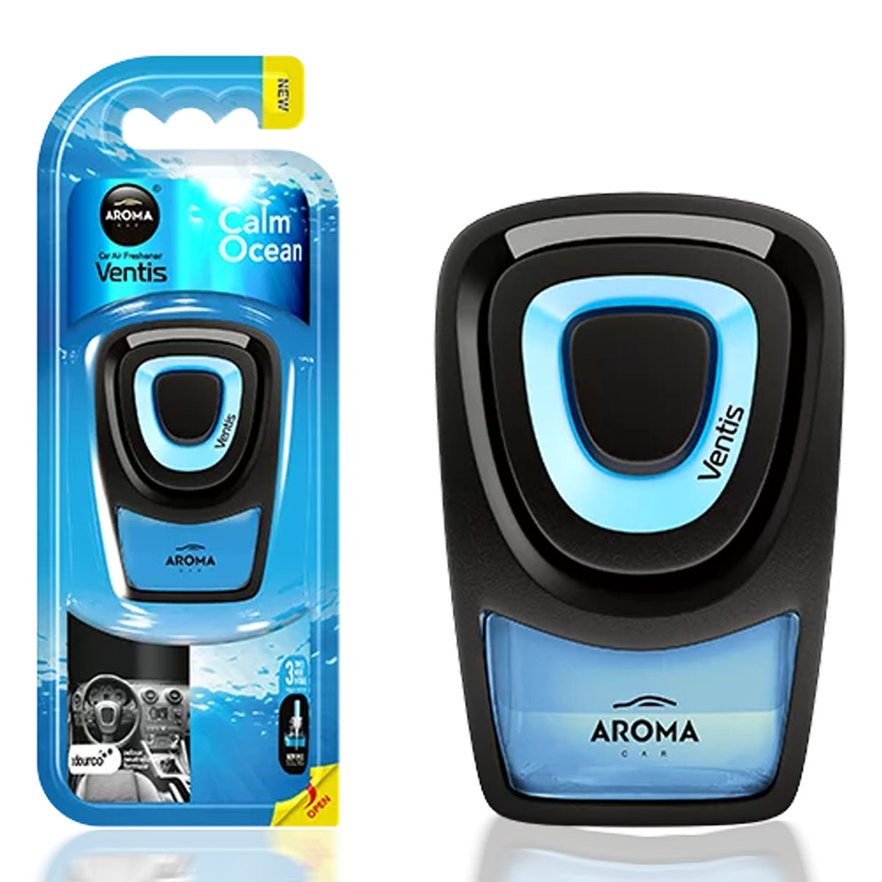 Aroma Car Ventis Ocean Calm luftfrisker til bilens ventilationsrist