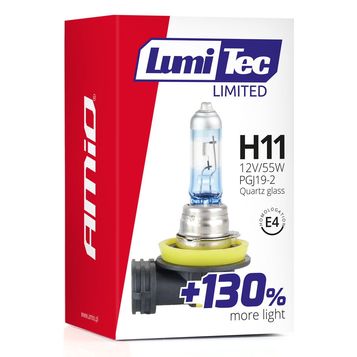 H11 halogenpære med UV-filter