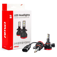 LED-forlygter med 6000K lysfarve til HB4 9006