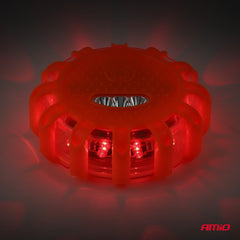 LED-advarselslampe med robust gummikappe