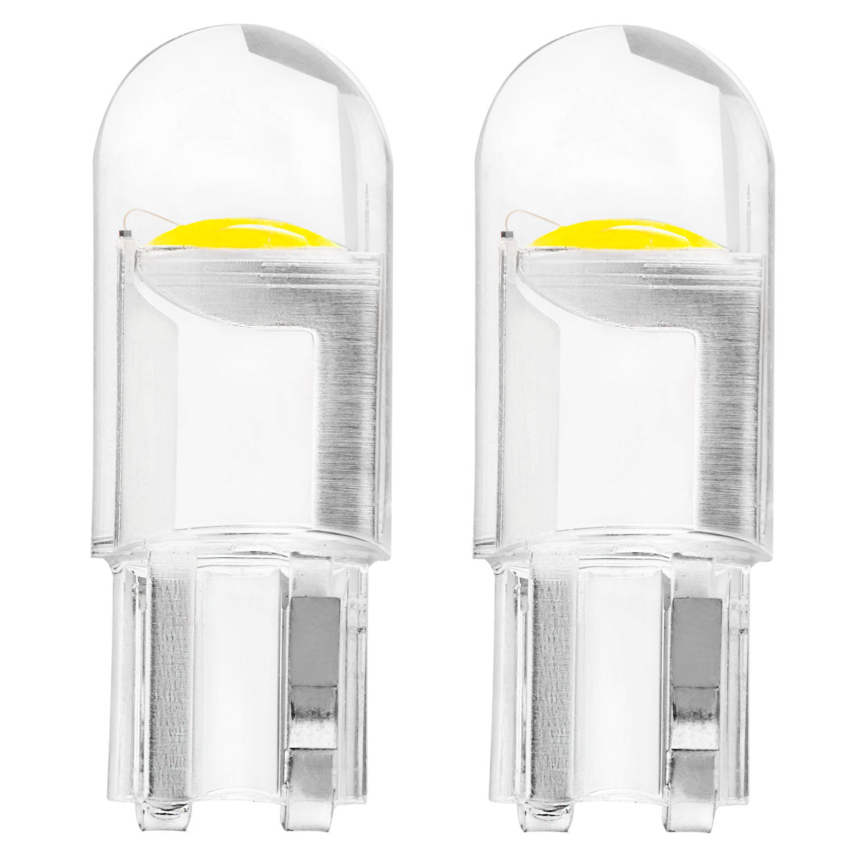 LED крушка T10 W5W COB с бяла светлина
