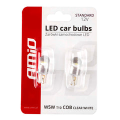 Бяла T10 W5W LED крушка