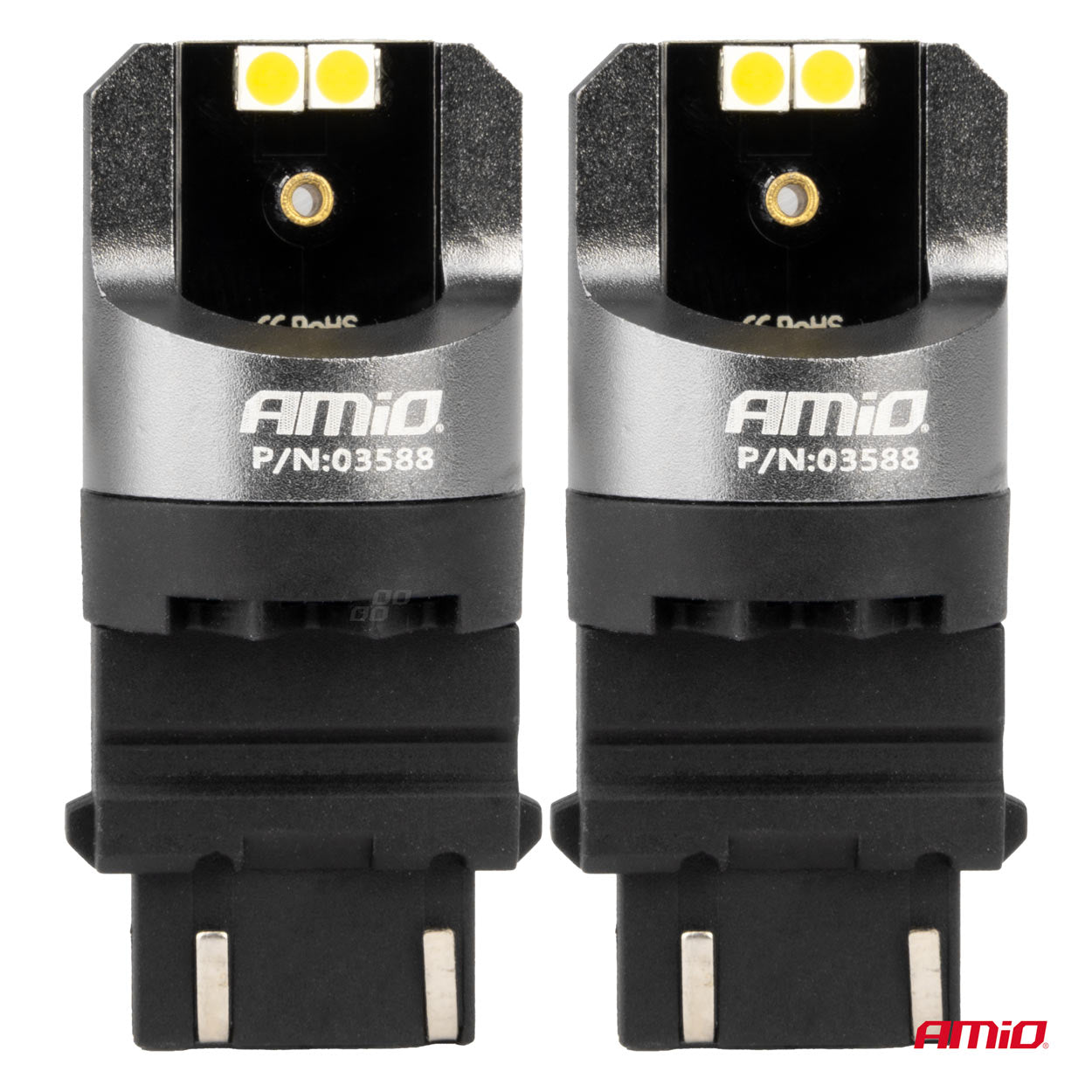 LED-pære 3157 P27/7W set fra siden