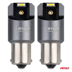 LED-pære BA15S P21W til 12/24 V