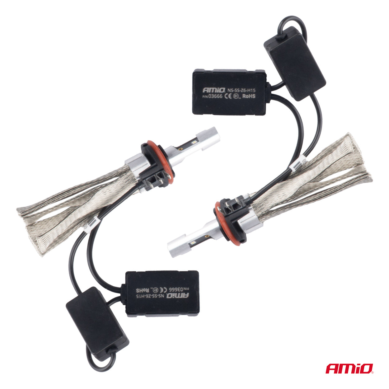 H15 LED-pære med roterbar adapter