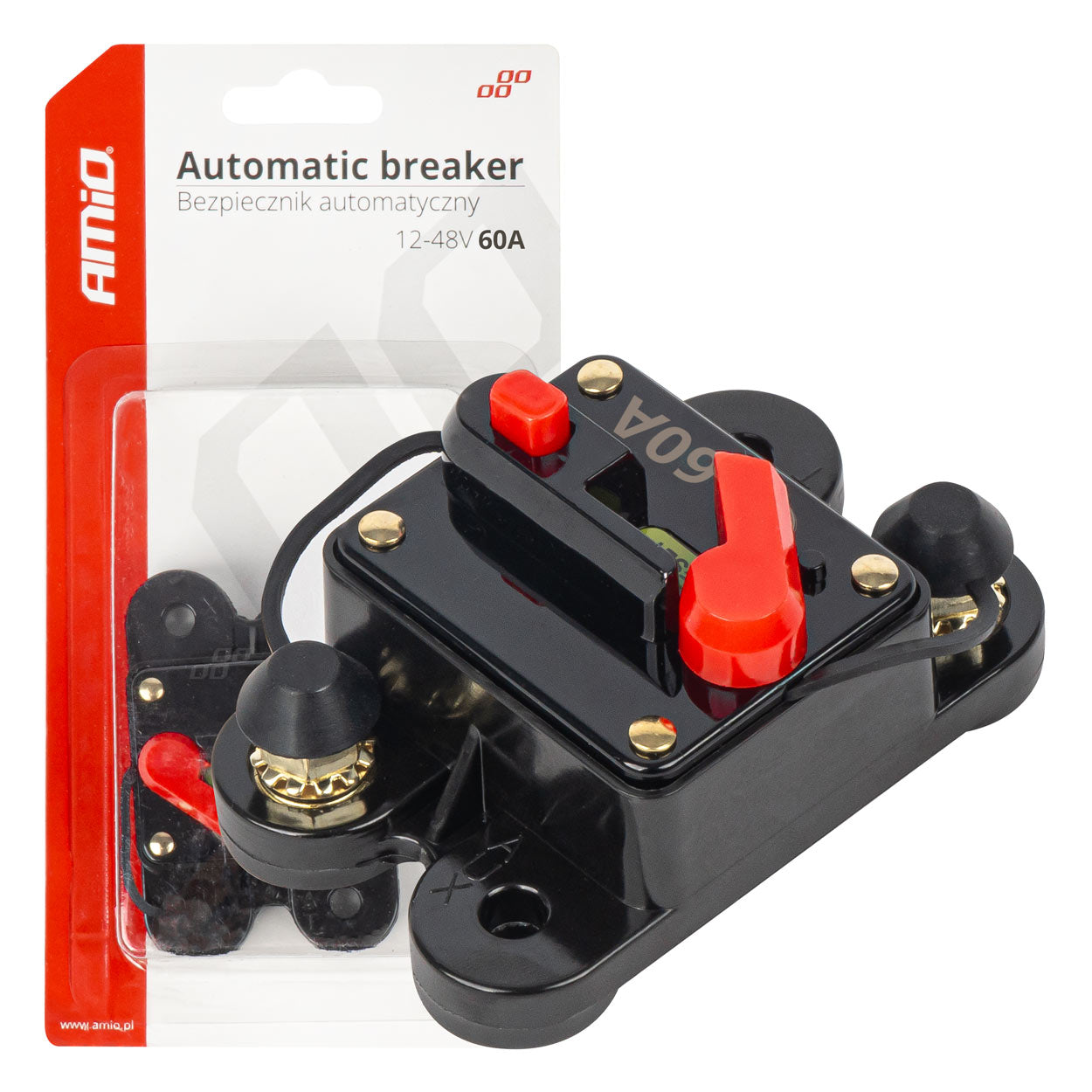 Automatisk bilsikring 12-48 V 60 A