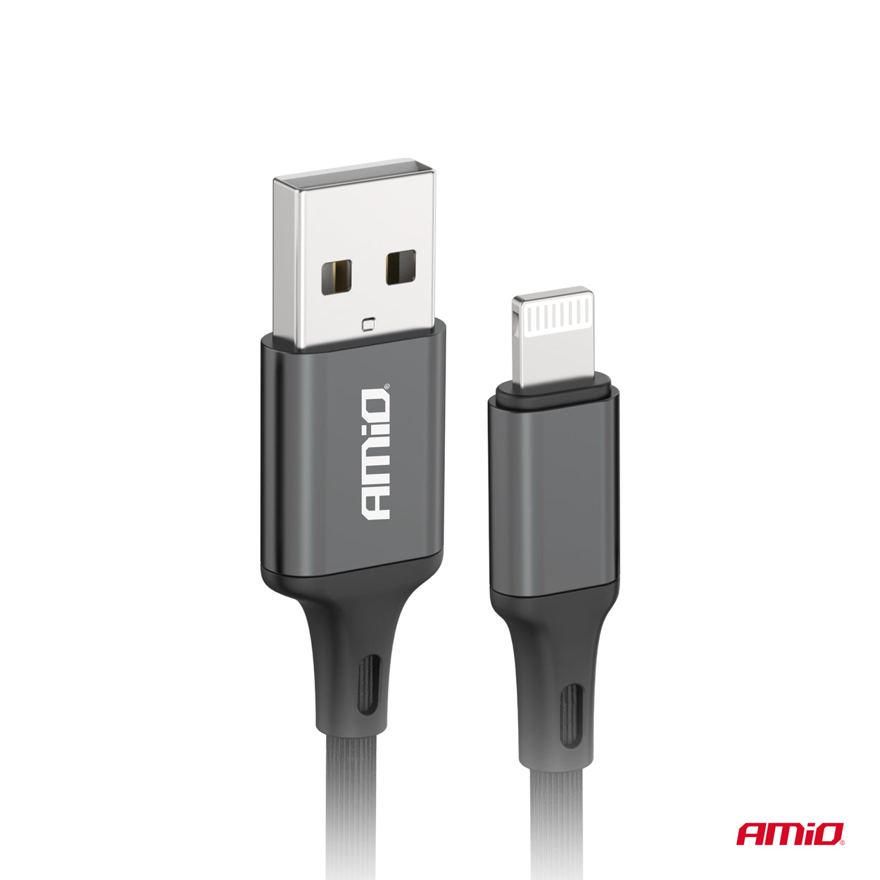 USB-A til Lightning-kabel med opladning og dataoverførsel