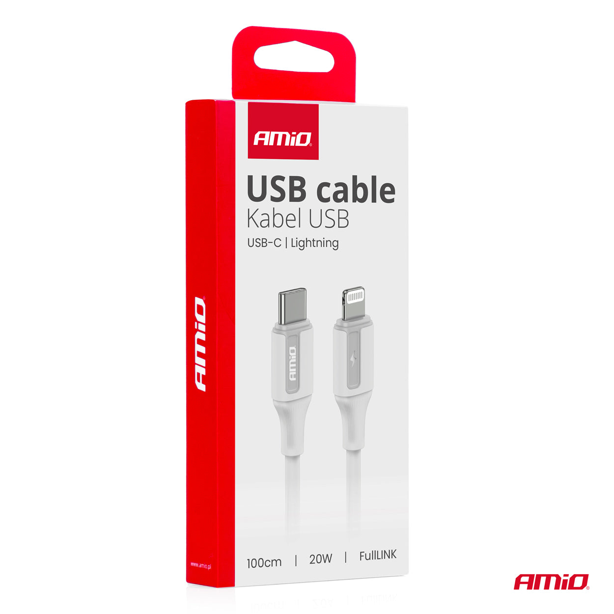 USB-C til Lightning-kabel til opladning og datasynkronisering