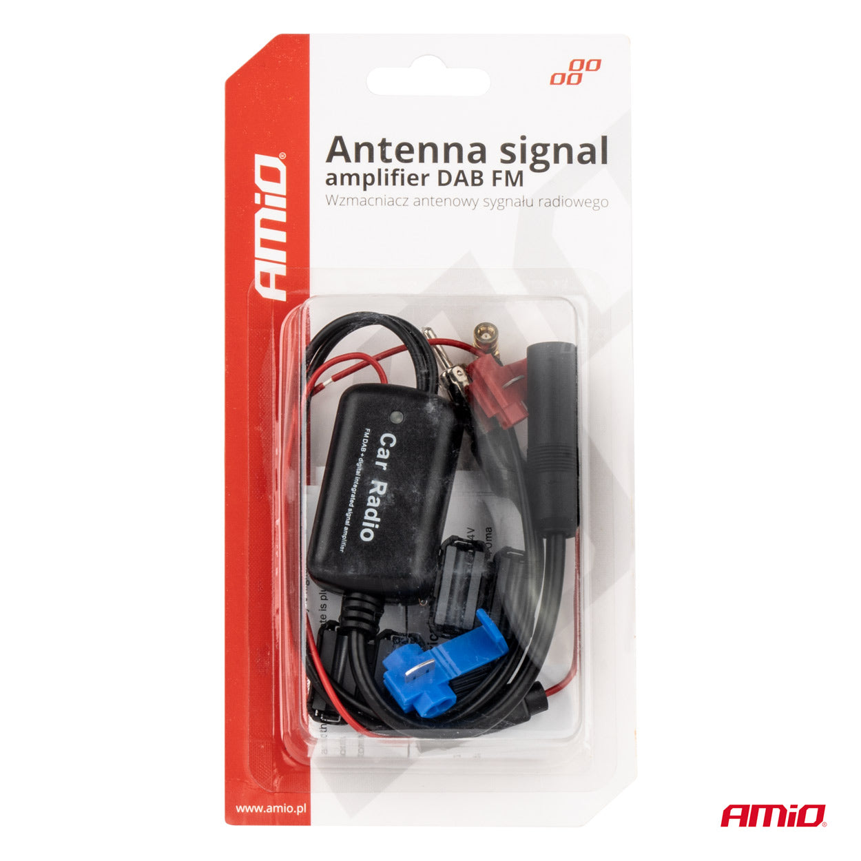 12V signalforstærker til bilantenne