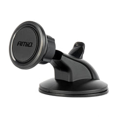 Magnetisk mobilholder monteret på bilens forrude
