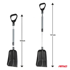 Sneskovl med 22 cm ryddebredde