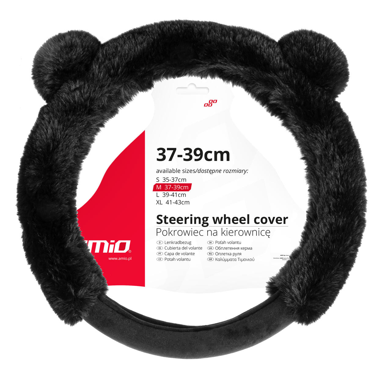 Ratovertræk SWC-57-M til rat på 37-39 cm