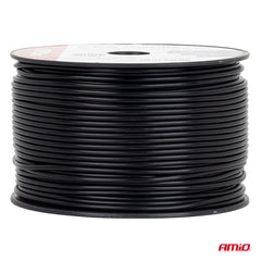 Enkeltleder CCA-kabel med sort isolering