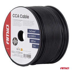 100 meter enkeltleder CCA-kabel