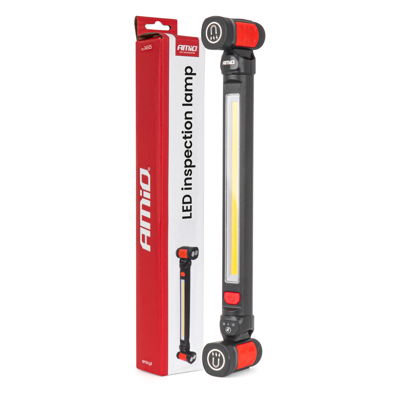 LED-inspektionslampe med COB-lys
