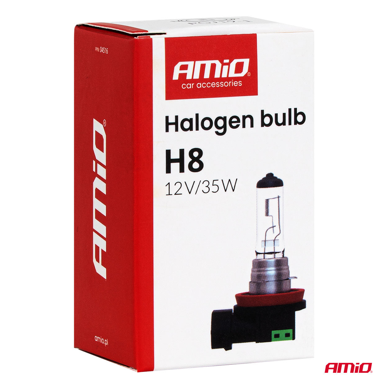 Halogenpære H8 35 W med 12 V spænding