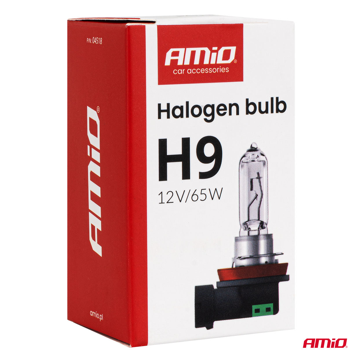 Halogenpære H9 12 V med PGJ19-5-sokkel
