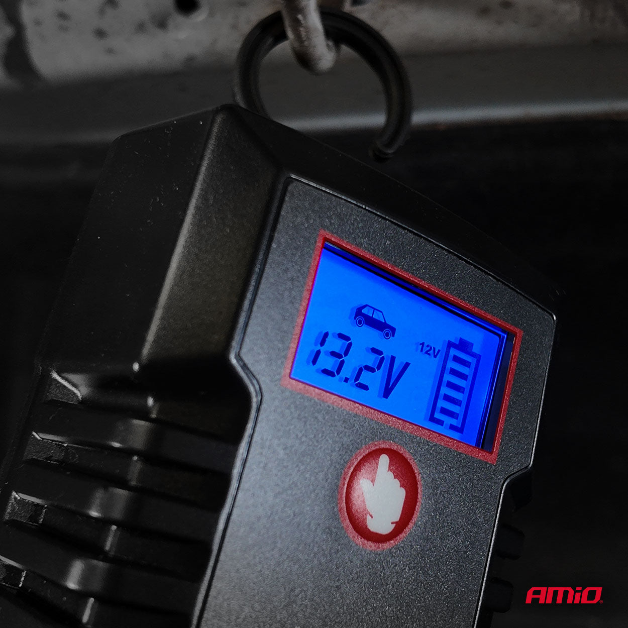 Batterilader med beskyttelse mod overopladning og kortslutning