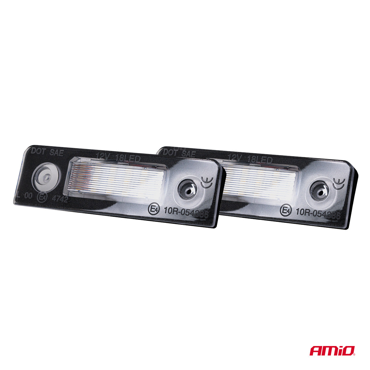 LED nummerpladelygte CLP15 set fra siden