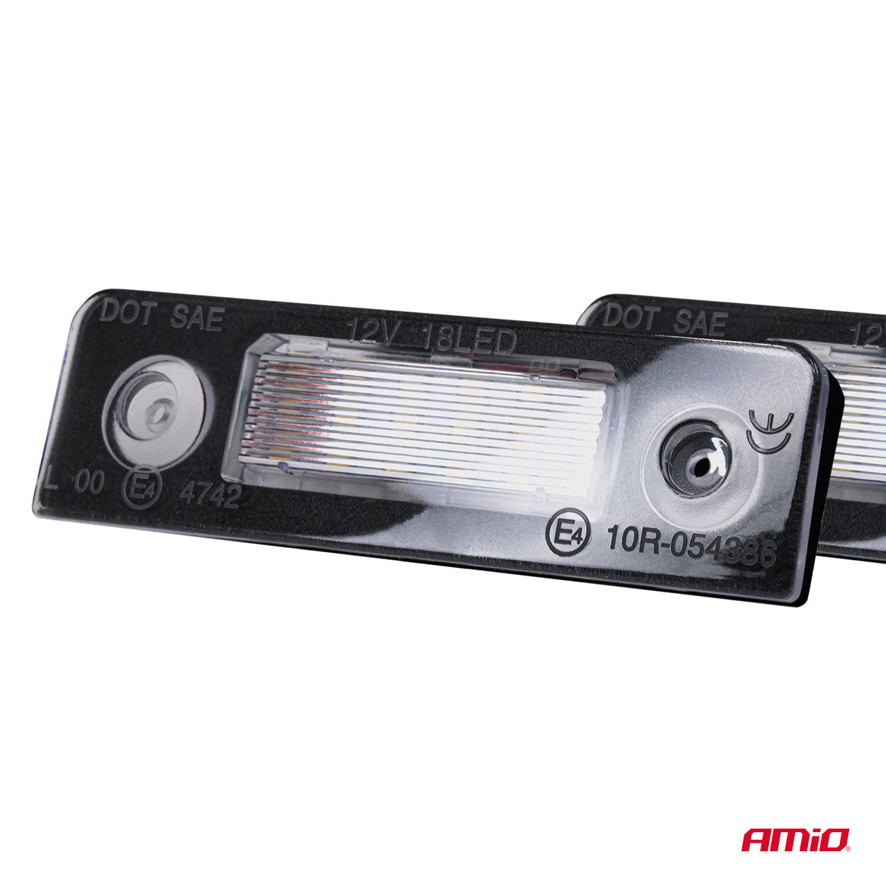 LED nummerpladelygte CLP15 med stik