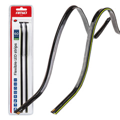 Fleksible grønne LED-sidestrips på 2 x 30 cm til 12 V