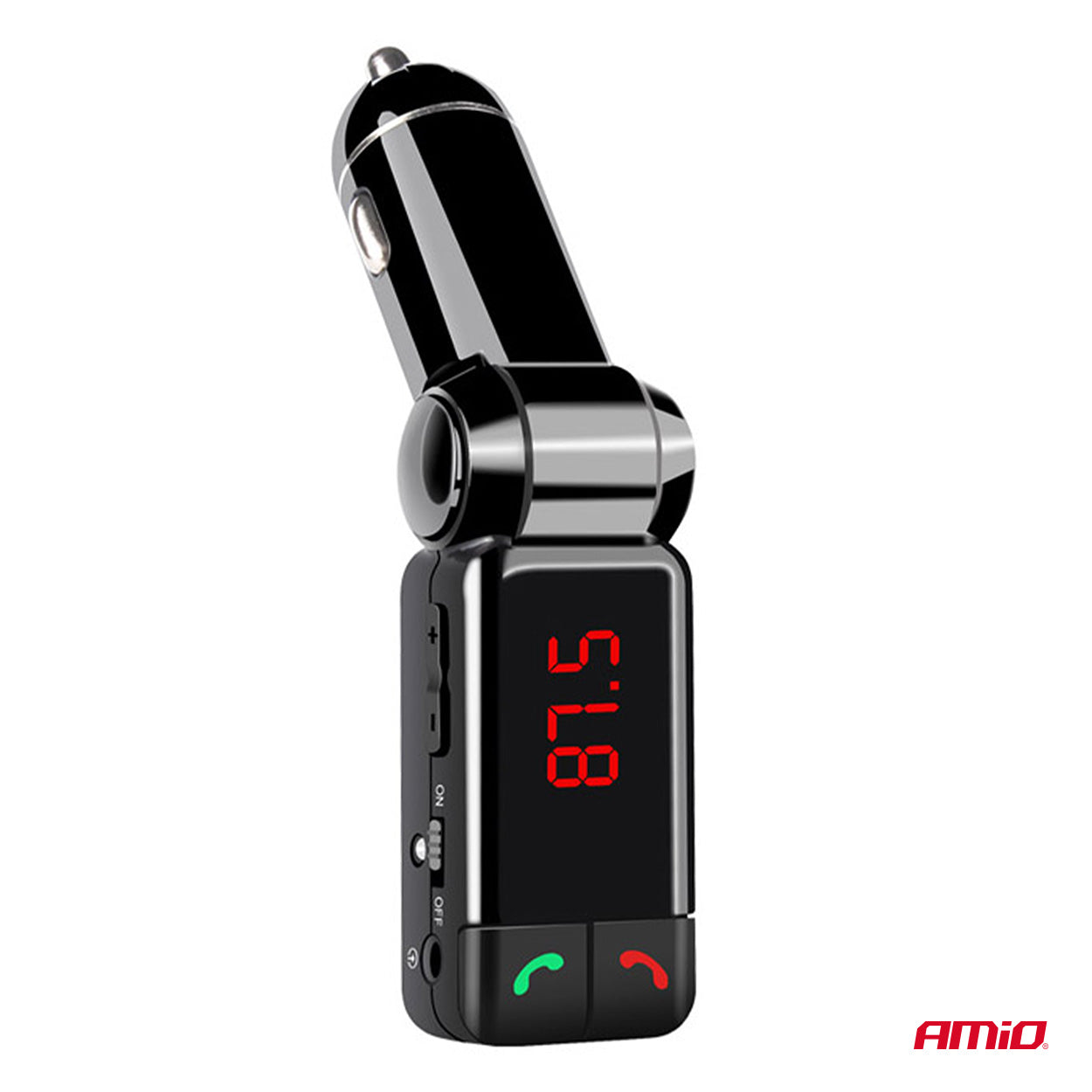 FM-transmitter med to USB-A-porte