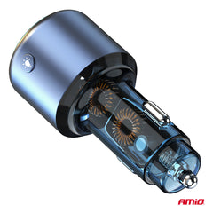 FM-sender med USB-opladning og Bluetooth