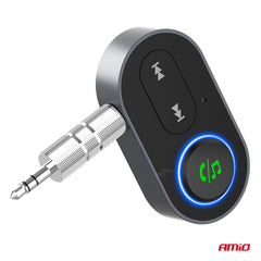 Bluetooth AUX-modtager med indbygget mikrofon