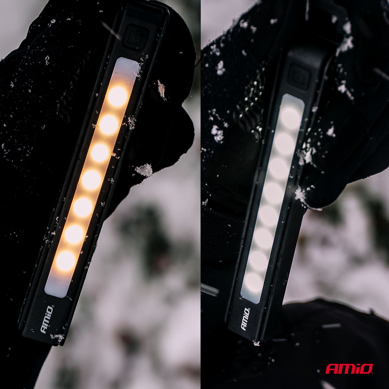 LED-lampe med XTE- og SMD-belysning