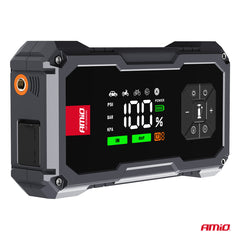 Jumpstarter med USB-udgang og Type-C-indgang