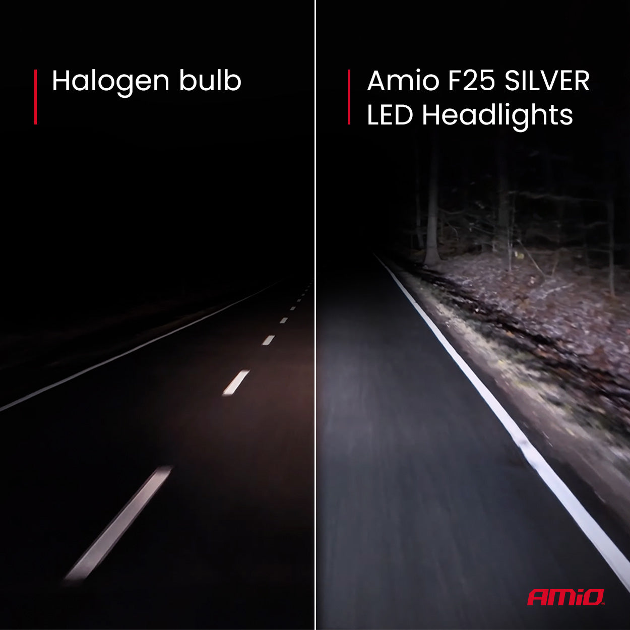 LED-forlygtepærer til nærlys og fjernlys