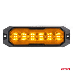 LED-advarselslampe set fra siden