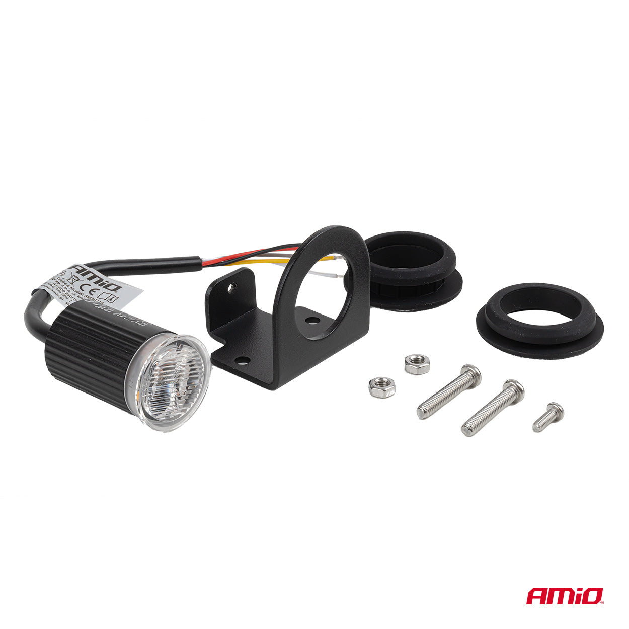 LED-advarselslampe til 12V og 24V