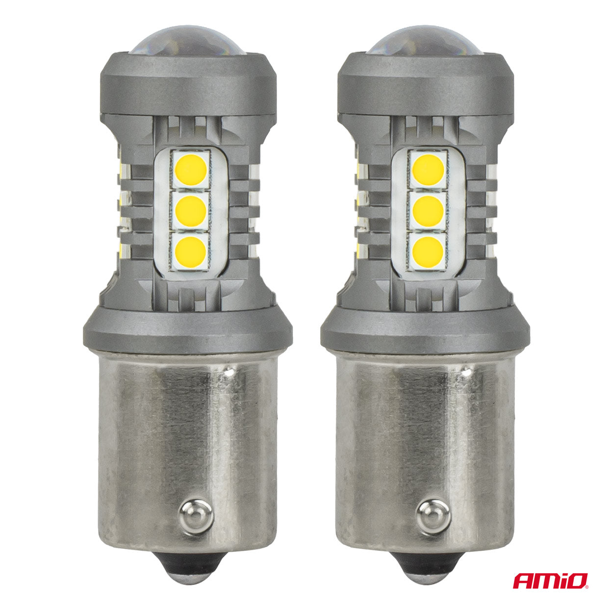 LED-pære BAU15S/PY21W med 15 SMD 3030 LED’er