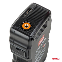 12V jump starter med powerbank-funktion og LED-lygte