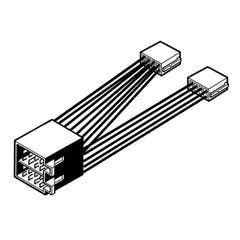 Carpoint ISO към ISO удължителен кабел за радио (захранване и високоговорители) 