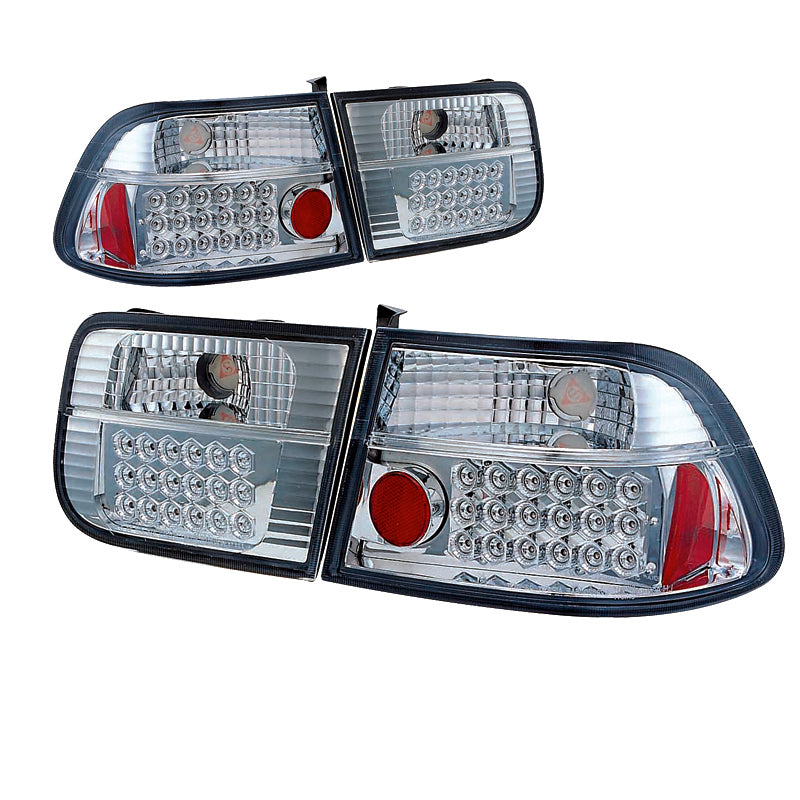 LED стопове за Civic '96 2D хром