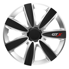 Versaco тасове GTX в карбон черно и сребристо 14 цола