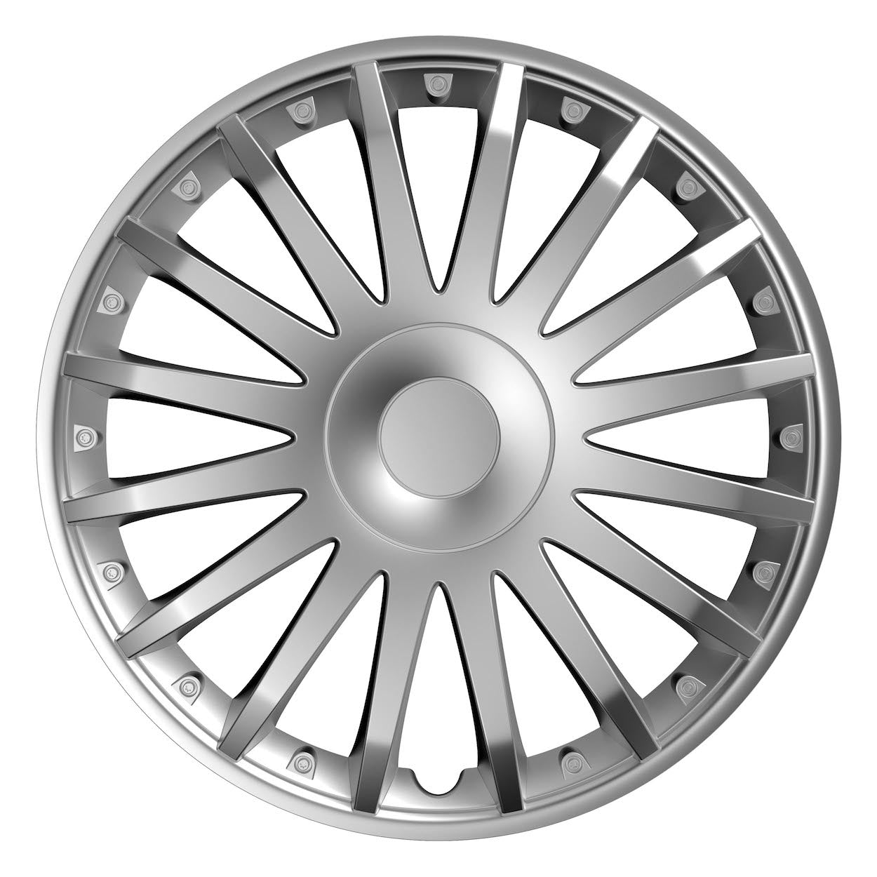 Versaco Crystal таси 14 цола в сребристо