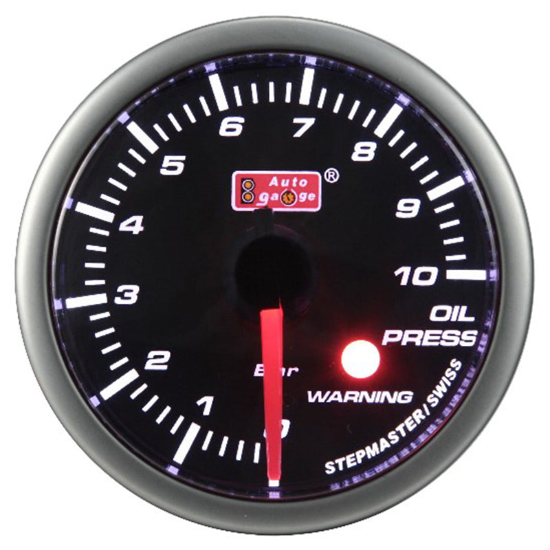 Манометър за налягане на маслото черен 2" Auto Gauge