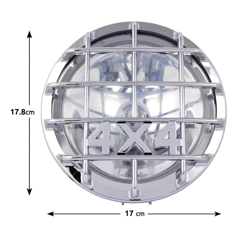 Комплект допълнителни светлини 4x4 H3 12V 55W никел 2 бр.