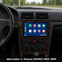 Mercedes C-Klasse (W202) 1992-2001 - 9" радио с Apple CarPlay и Android Auto 