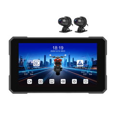 5” мотоциклетен дисплей с CarPlay, Android Auto, AirPlay, DVR и TPMS 