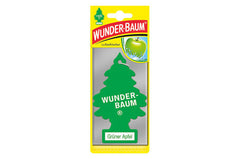 Wunder Baum Green Apple хартиен автомобилен ароматизатор