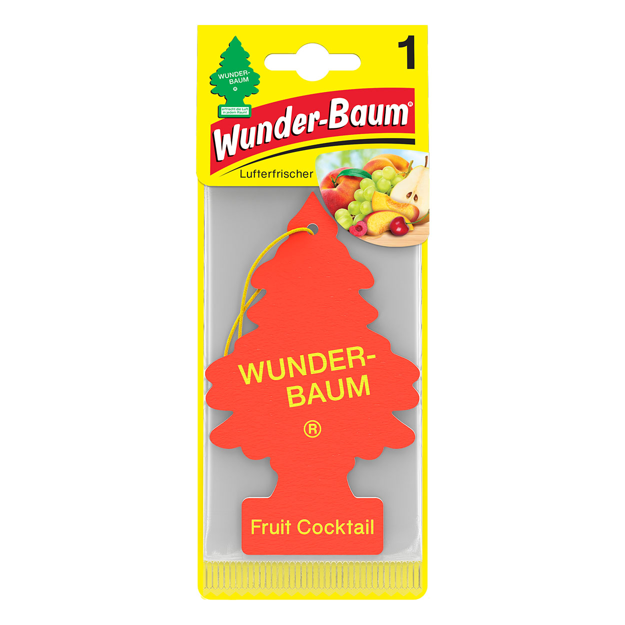 Wunder Baum Supernova luftfrisker til bil med frugtduft