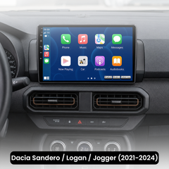 Dacia Sandero/Logan/Jogger 2021-2024 - 10,1" radio m. Apple CarPlay og Android Auto