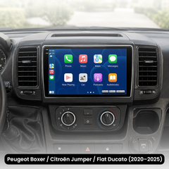 Boxer/Jumper/Ducato 20-25 - 9" Radio m. Apple CarPlay og Android Auto