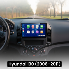 Hyundai i30 2006-2011 – 9” Bilradio med Apple CarPlay & Android Auto