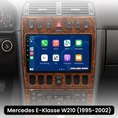 Mercedes E-Klasse 1995-2002 – 9" радио с Apple CarPlay и Android Auto 