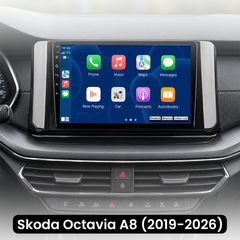 Skoda Octavia 2019-2026 – 9" радио с Apple CarPlay и Android Auto 